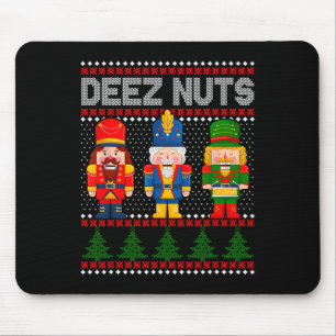 Mousepad Deez Loucos Nutcracker Divertir-se Feio Natal