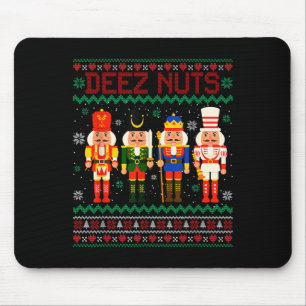 Mousepad Deez Loucos Nutcracker Nutriciona Camisa Engraçada