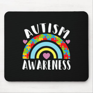 Mousepad Deficiências de consciência do autismo Mês