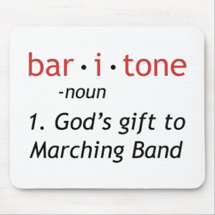 Mousepad Definição de baritona