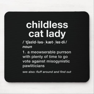 Mousepad Definição de Dicionário de Lady Funny