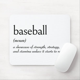 Mousepad Definição De Dicionário Para BASEBALL