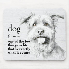 Mousepad Definição de Dicionário para DOG
