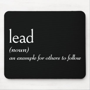 Mousepad Definição de Dicionário para LEAD