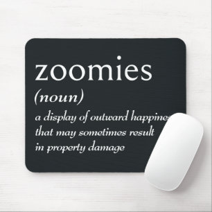 Mousepad Definição de Dicionário para ZOOMIES