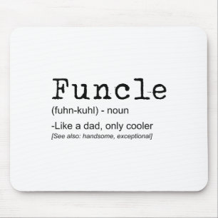 Mousepad Definição De Funcle Engraçado Presente De Piada Pa