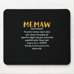 Mousepad Definição de Mãe Arte Memaw