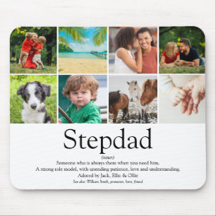 Mousepad Definição de Melhor Padrasto do Mundo 8 Fotos