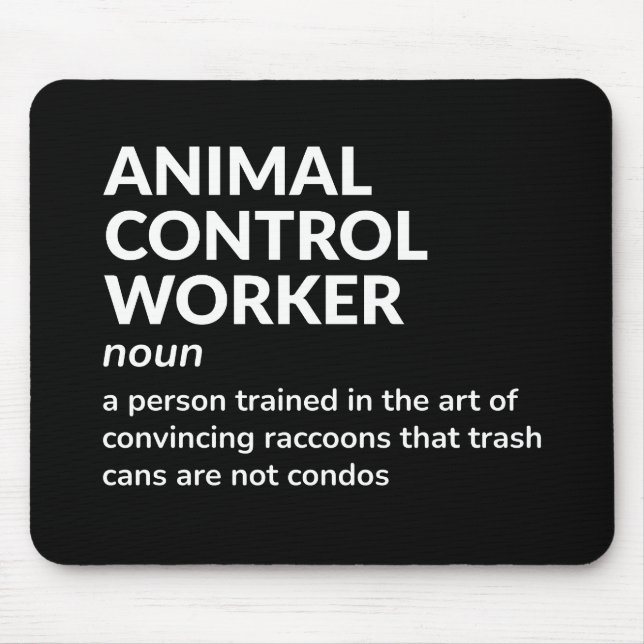 Mousepad Definição de Operário de Controle Funcional de Ani (Frente)