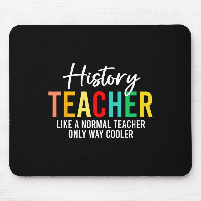 Mousepad Definição de Professor de História Engraçado de Vo (Frente)
