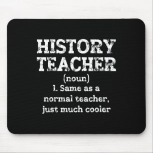 Mousepad Definição de Professor de História Engraçado Prime
