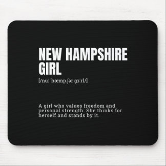 Mousepad Definição engraçada de garota nh, garota do estado