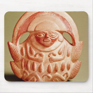 Mousepad Deidade agrícola do Inca que veste uma mantilha d