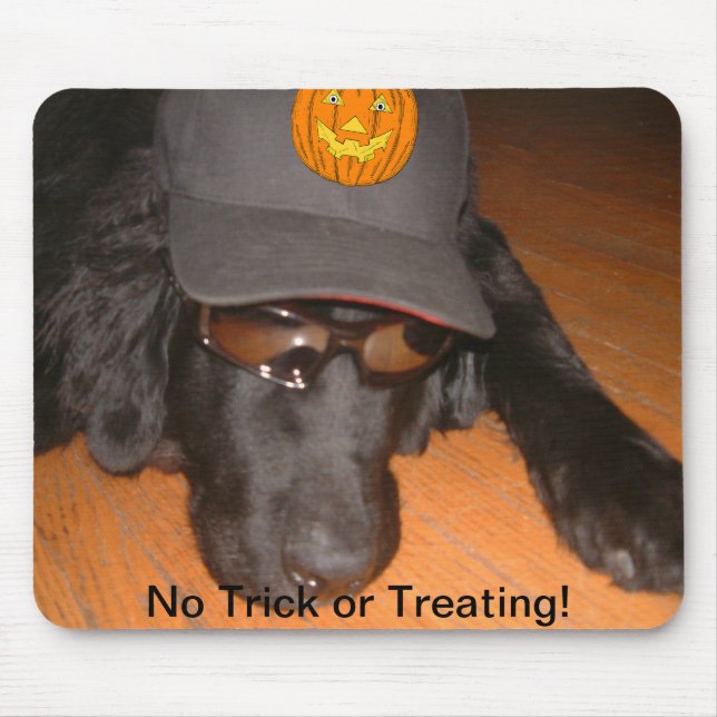 Mousepad Deixado Para Trás Deste Halloween (Frente)