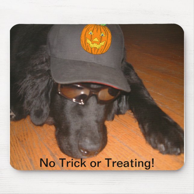 Mousepad Deixado Para Trás Deste Halloween (Frente)