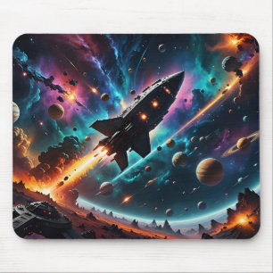 Mousepad Deixando o Porto Espacial