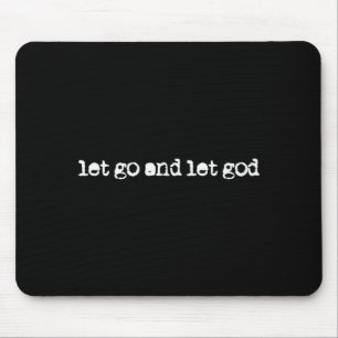 Mousepad Deixe Ir E Deixe Deus Confiar Em Deus Fé Cristã Sa
