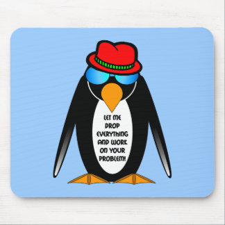 Mousepad deixe-me deixar cair tudo e trabalhar em seu