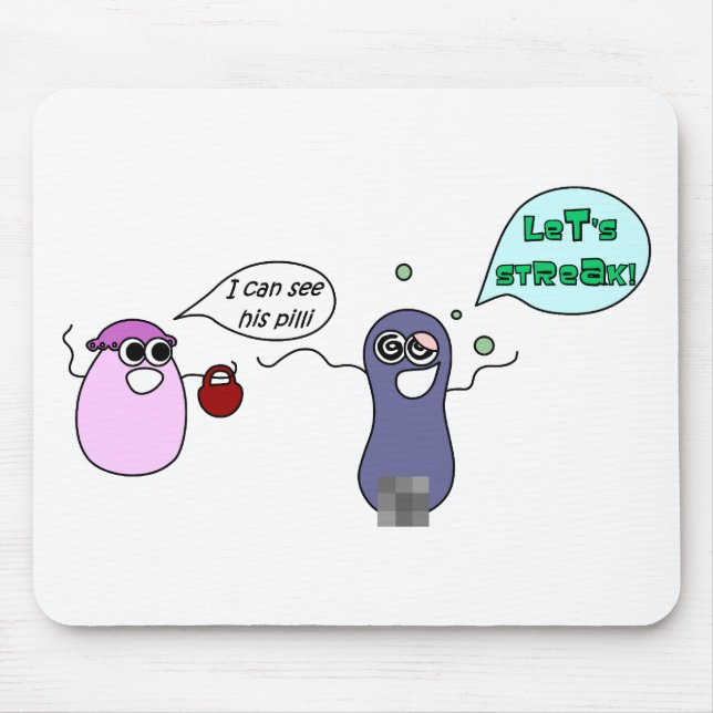 Mousepad Deixe-nos listar (Frente)