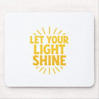 Mousepad Deixe-o brilhar | Mouse Inspiron Pad