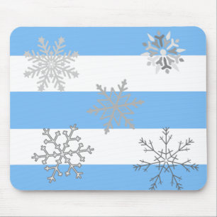 Mousepad Deixe-o nevar em uma terra de inverno