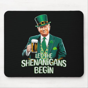 Mousepad Deixe Os Shenanigans Começarem A Rua Engraçada. Pa