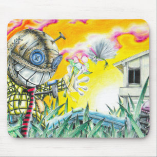 Mousepad Deja Vudoo - Bonita Pinça Colorida Boneca