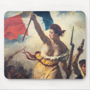 Mousepad Delacroix - A Liberdade Liderando o Povo Close-up