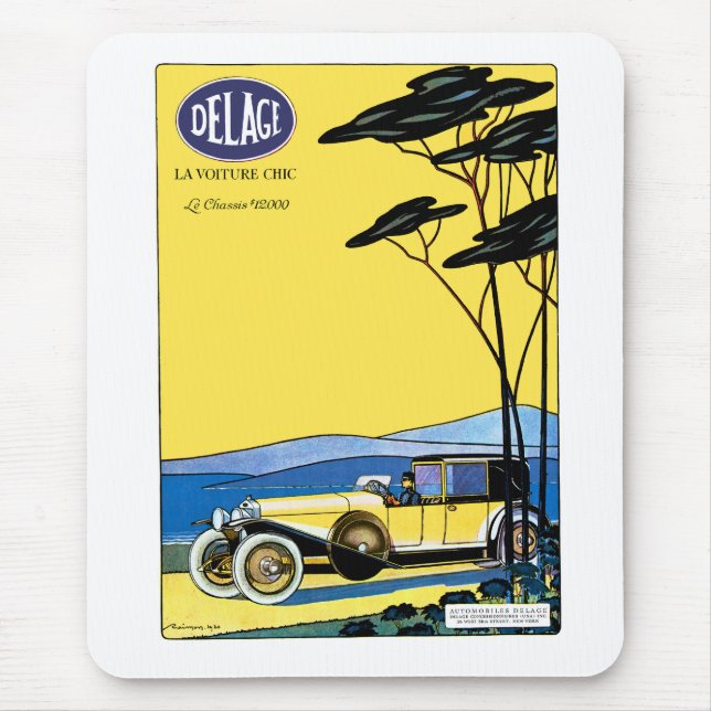 Mousepad Delage ~ La Voaging Chic (Frente)