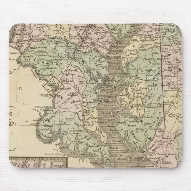 Mousepad Delaware e Maryland 2 (Frente)