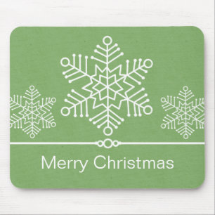 Mousepad Delicar Flocos de Neve Flocos de Natal