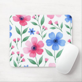 Mousepad Delícia de Flor de Água de Rosa
