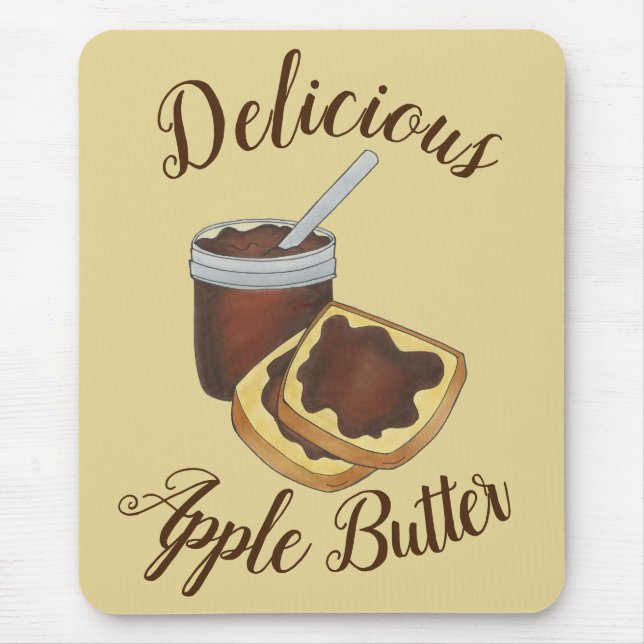 Mousepad Deliciosa Homemade Apple Butter Pensilvânia Dutch (Frente)