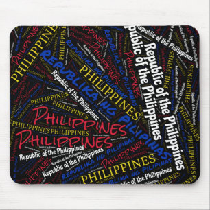 Mousepad Delicioso Patriótico das Cores de Bandeira das Fil