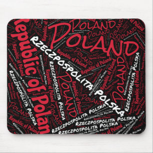 Mousepad Delicioso Polônia com cores patrióticas