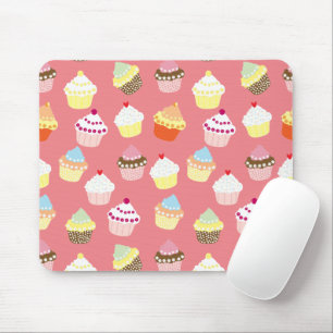 Mousepad Deliciosos Cupcakes de aniversário decorados