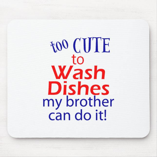 Mousepad Demasiado bonito (Frente)