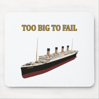 Mousepad Demasiado grande titânico a falhar