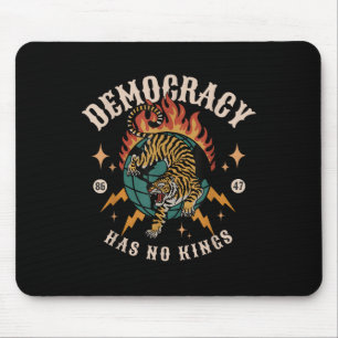 Mousepad Democracia Não Tem Rei 8647 Anti-Trump América