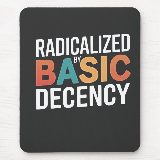 Mousepad Democracia Social Radicalizada Pela Decência Básic (Frente)