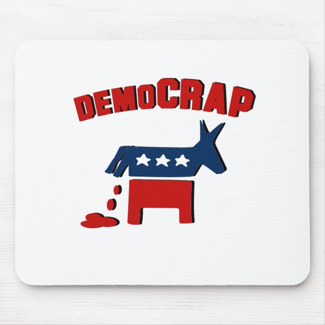Mousepad Democrap (Frente)
