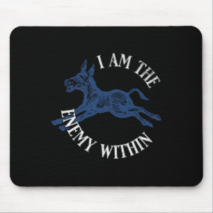 Mousepad Democrata Kamala Harris Inimigo Interno Anti-trump