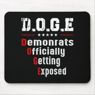 Mousepad Democratas-Cães Oficialmente Expostos