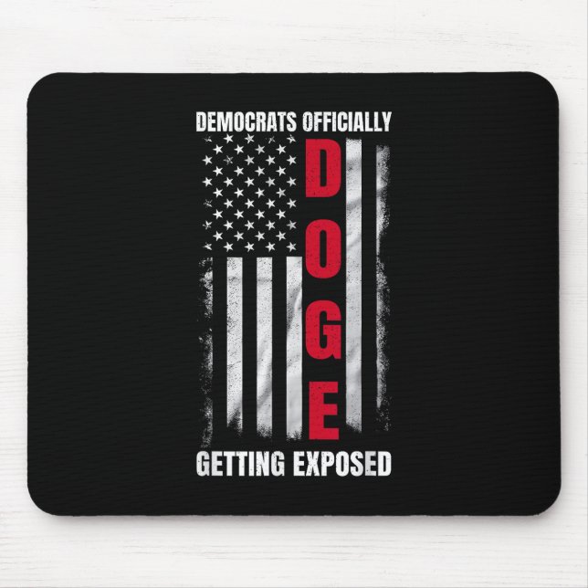 Mousepad Democratas-Cães Oficialmente Expostos _5 (Frente)