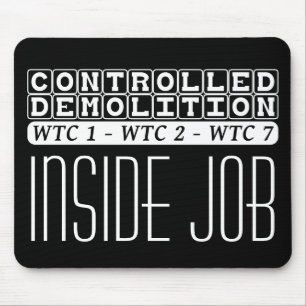 Mousepad Demolição Controlada complexo WTC Trabalho Interno