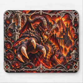 Mousepad Demônio, Monstro de Corte de Papel