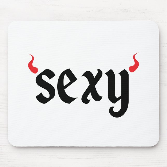 Mousepad Demônio sexy (Frente)