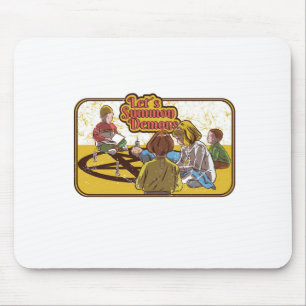 Mousepad Demônios comuns - Horror de visão retrô