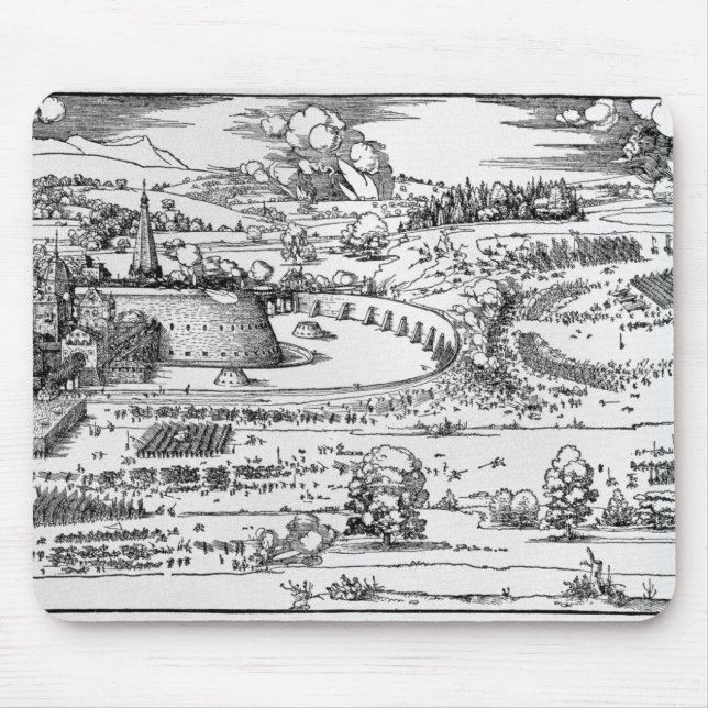 Mousepad Demonstração de medidas defensivas (Frente)