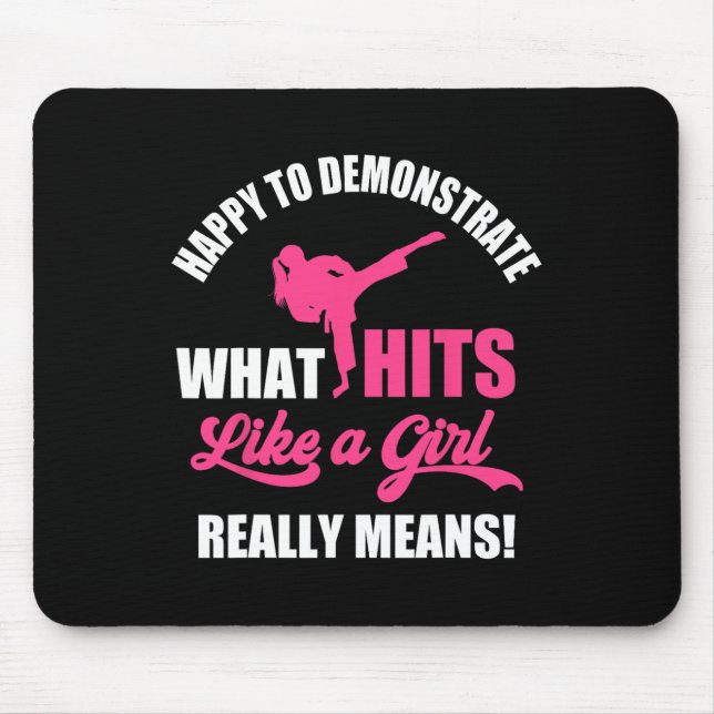 Mousepad Demonstrar O Que Uma Rapariga Realmente Significa  (Frente)